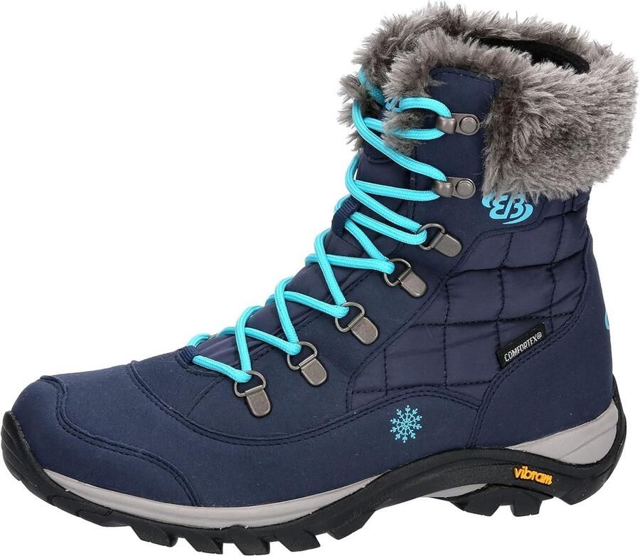 Warme Waterdichte Winterlaarzen voor Dames Comfortabele Voering en Antislipzool