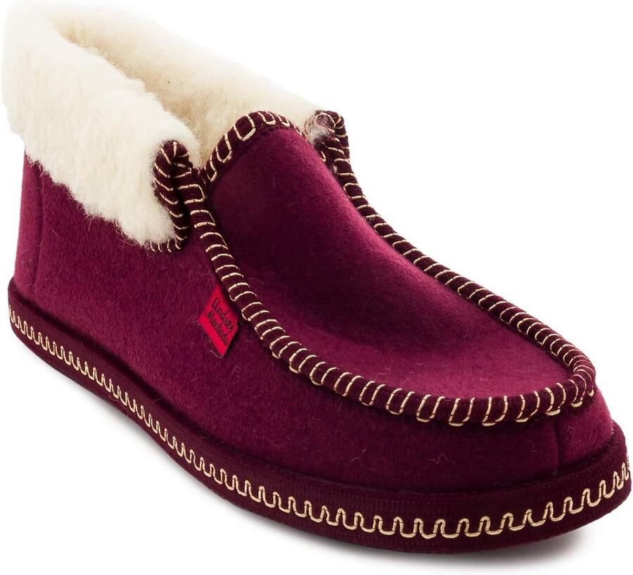 Warme en Comfortabele Huisslippers voor en Lambswool Voering en Antislip Zool