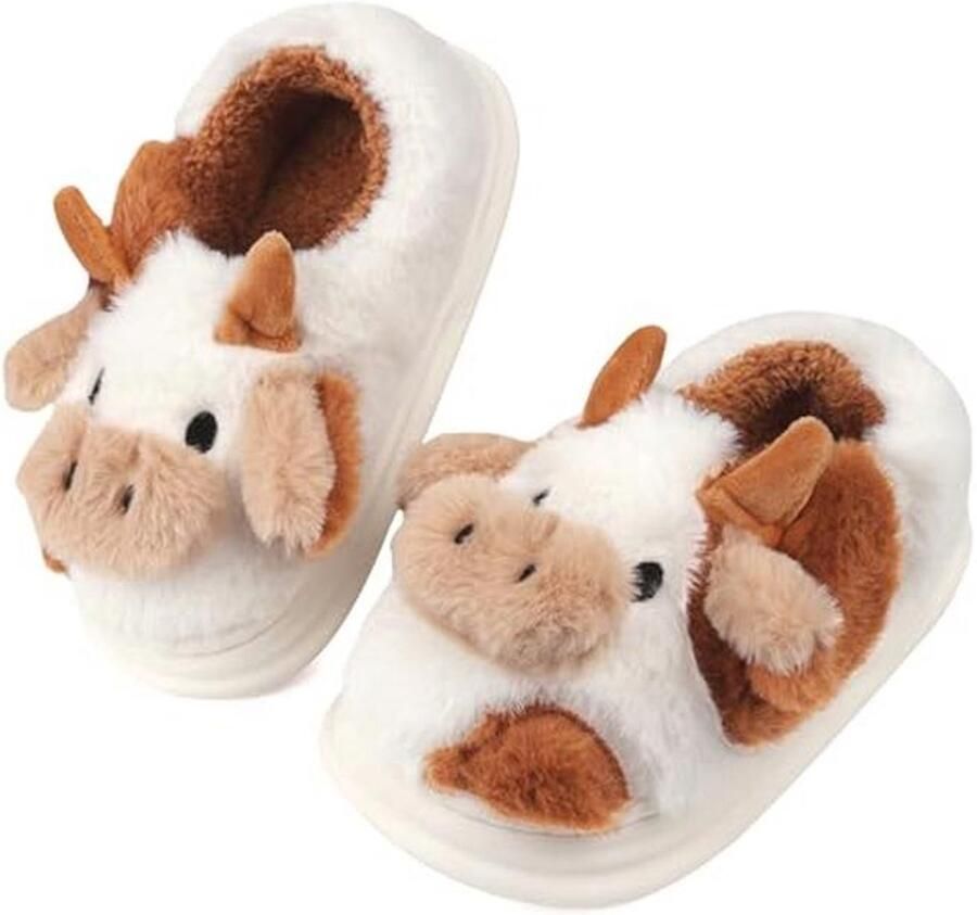 Warme en Comfortabele Meisjes Slippers met Pluche en Traagschuim
