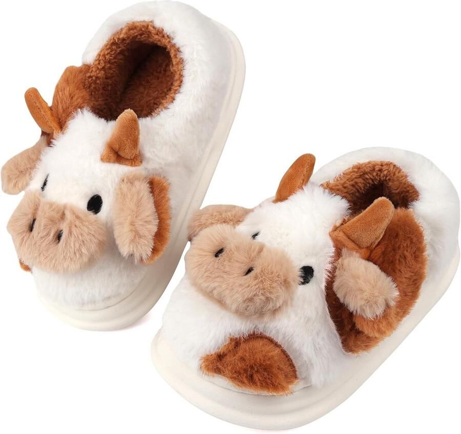 Warme en Comfortabele Meisjes Slippers met Pluche en Traagschuim