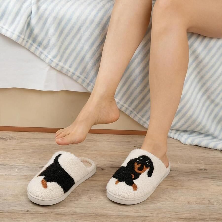 Warme en comfortabele unisex vilten slippers voor binnen en buiten antislip en ideaal voor de winter