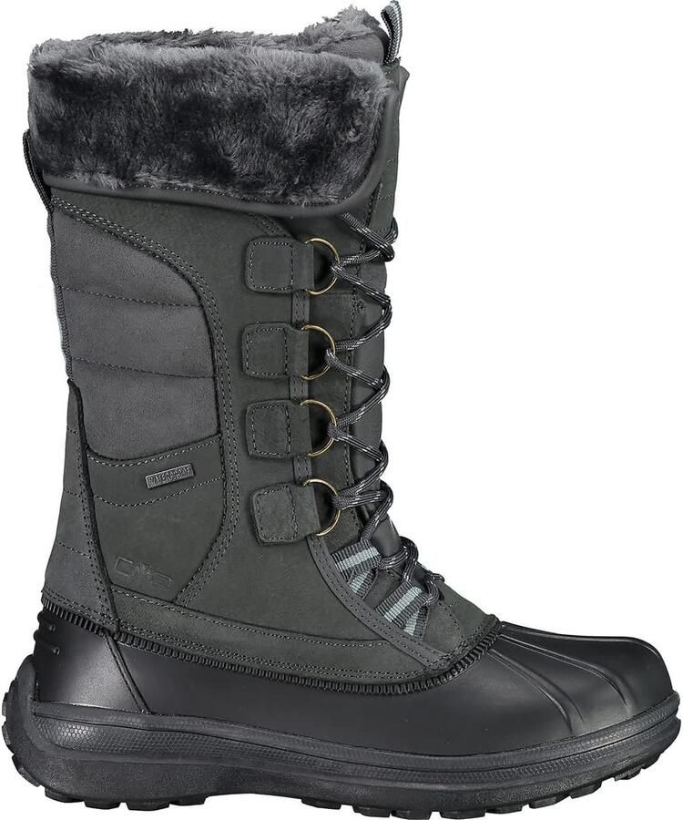 Warme en Waterdichte Dames Sneeuwlaarzen Hoge Wandaars voor Winterweer