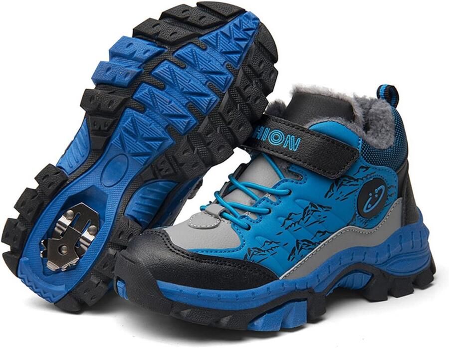 Warme en Waterdichte Kinder Snowboots voor Jongens Wandelen en Outdoor