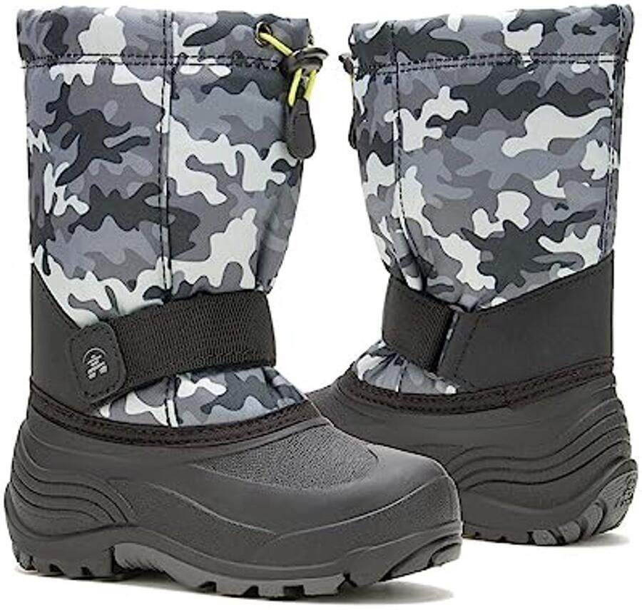 Warme en waterdichte kinderlaarzen voor de winter