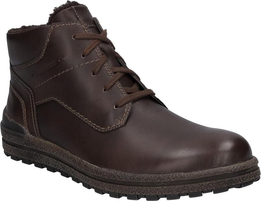 Warme Enkellaarzen Heren met Rits en Uitneembaar Voetbed