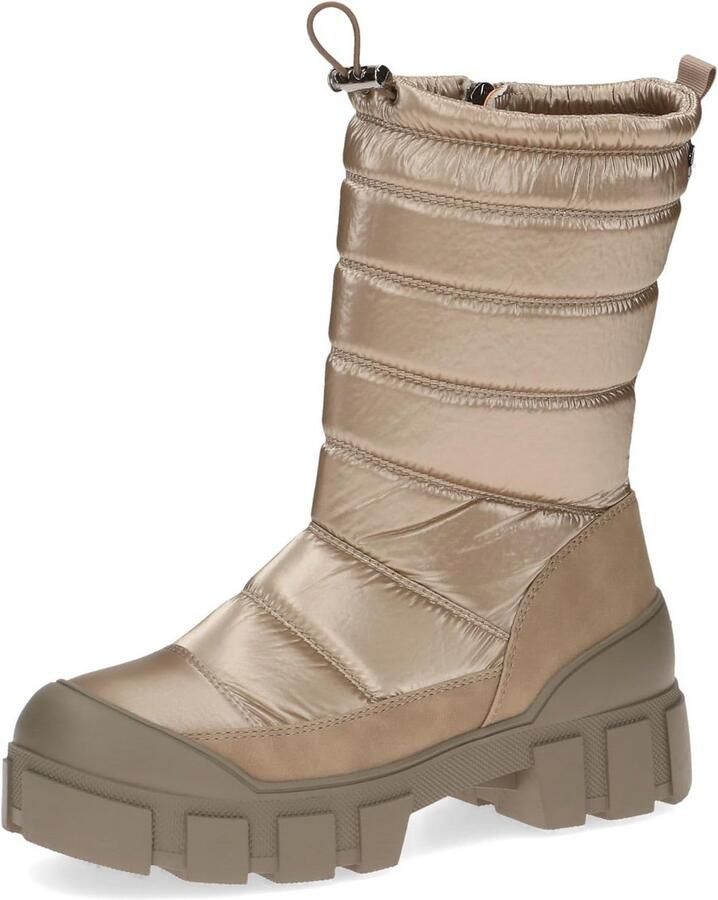 Warme Enkellaarzen met Brede Pasvorm en Waterafstotend Tex Membraan