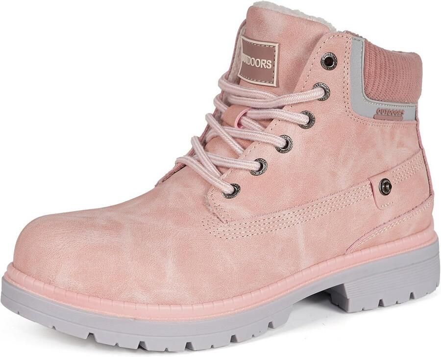 Warme Enkellaarzen Winter Waterdichte Veterlaarzen