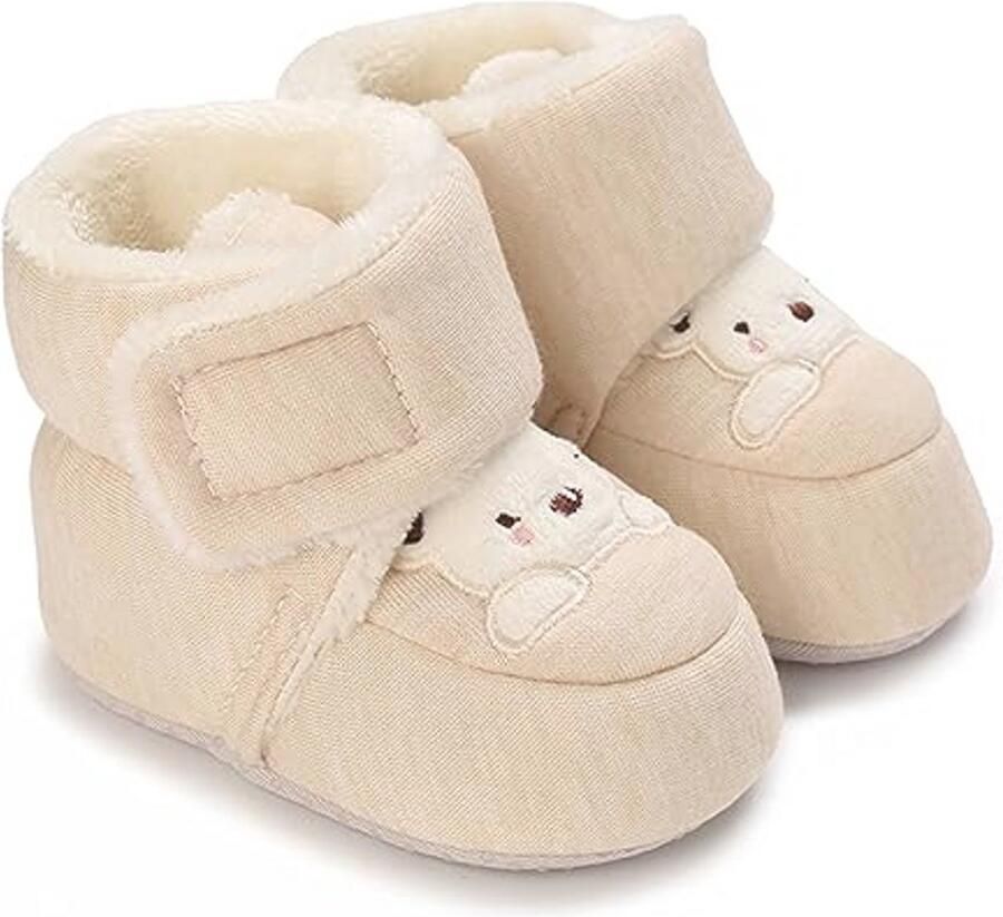 Warme Fleece Winter Snowboots voor Baby en Antislip en Comfortabel