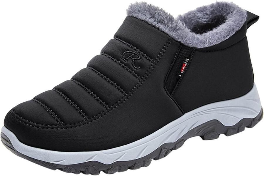 Warme Fleece Wandelschoenen Waterdichte Winter Snowboots voor Herfst en Winter