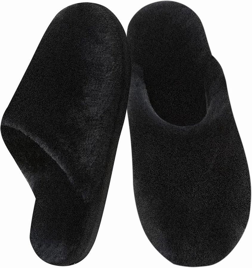 Warme Fluffy Sloffen met Traagschuim voor en Zachte Binnenpantoffels