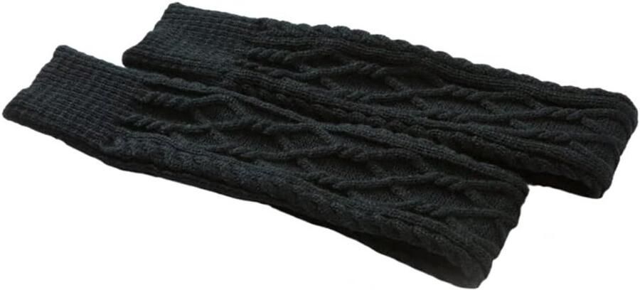 Warme Gebreide Kniekousen voor Dames Overknee Sokken Lange Sokken Ideaal voor Winter en Laarzen