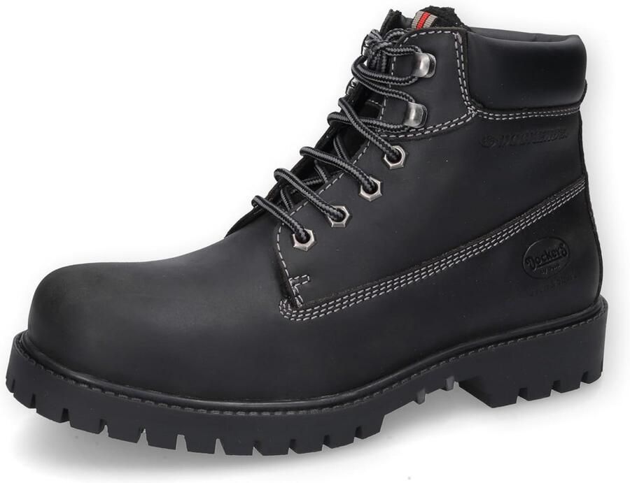 Warme gevoerde Combat Boots voor Heren Stoere Enkellaarzen