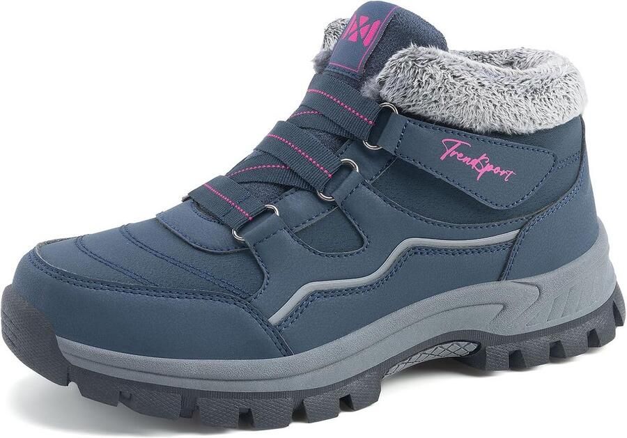 Warme gevoerde dames snowboots voor winter en outdooractiviteiten