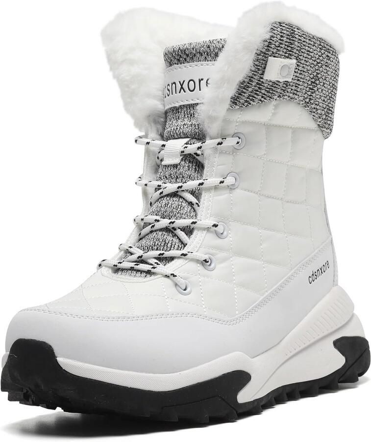 Warme Gevoerde Dames Snowboots Waterdicht Outdoor Wandelschoenen