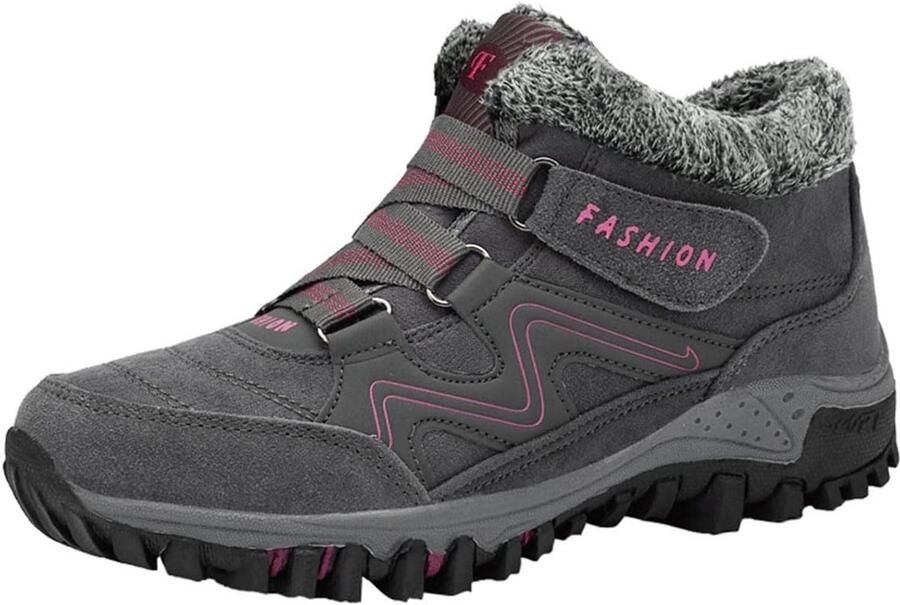 Warme gevoerde dames winter snowboots met anti-slip zolen