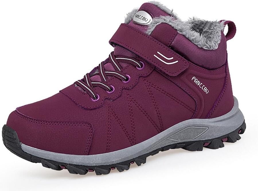 Warme waterdichte dames snowboots met antislipzool voor winter en outdoor wandelen