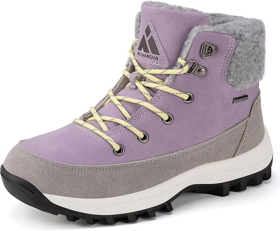 Warme gevoerde enkellaarzen dames Waterdicht en comfortabel winterlaarzen