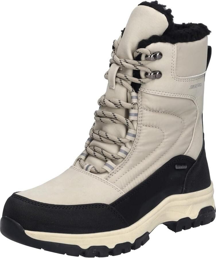 Waterdichte Warme Heren Laarzen met Pluche Voering en Vetersluiting Breedte G