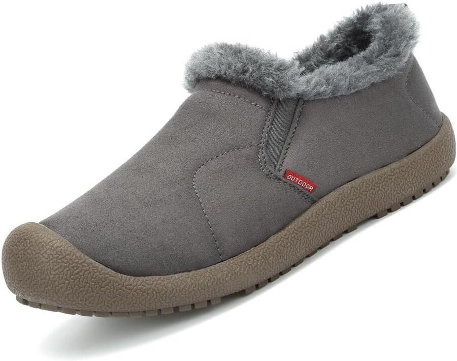Warme Gevoerde Heren Winterlaarzen Antislip Outdoor Korte Schacht