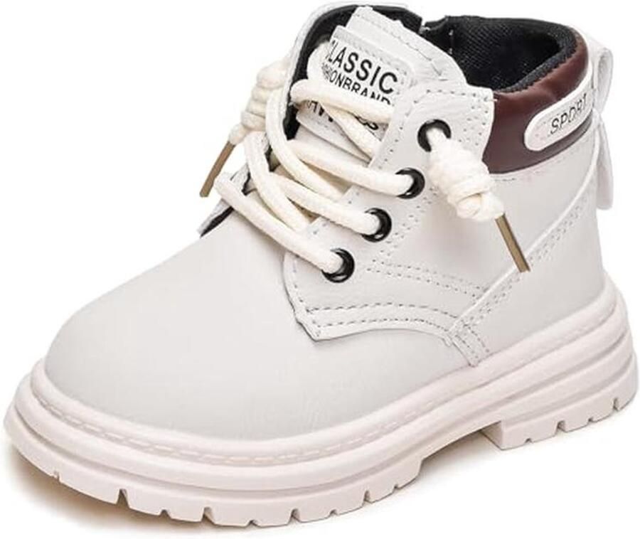 Warme gevoerde jongens laarzen voor kinderen duurzame instaplaarzen voor winter en school