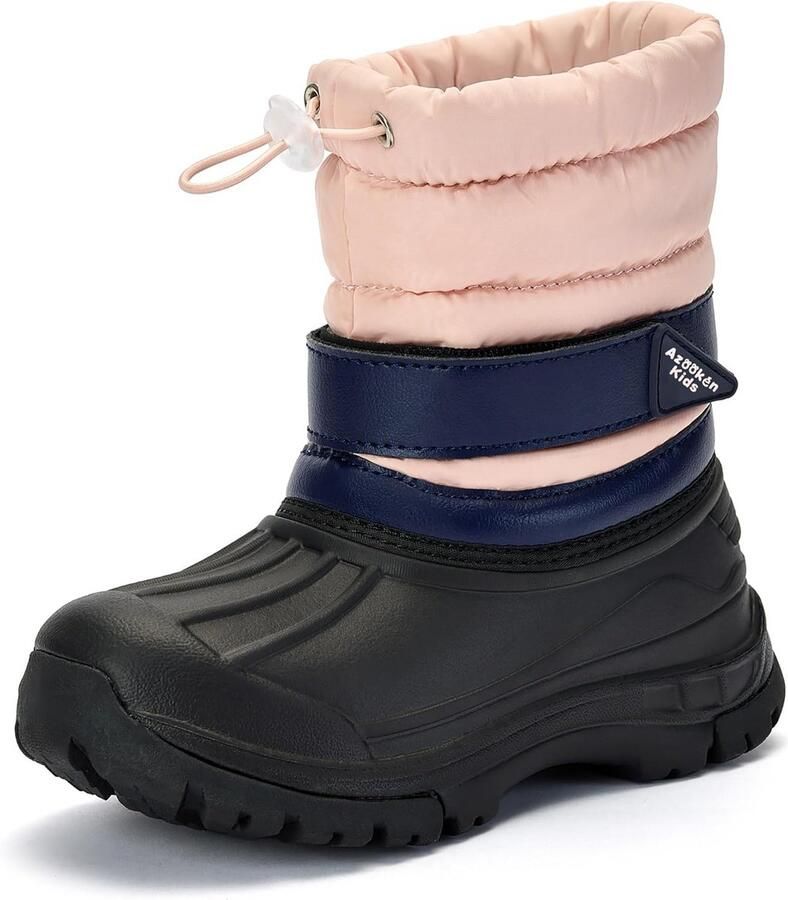 Warme Gevoerde Kinder Snowboots Waterdichte Winterlaarzen met Antislip Zool t m