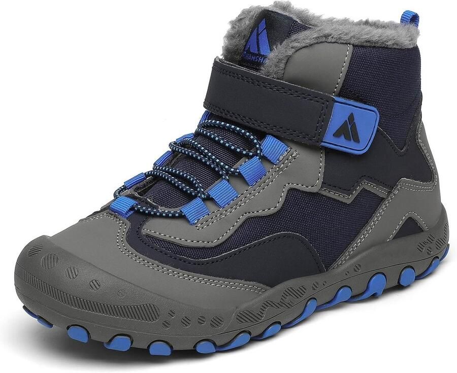 Warme Gevoerde Kinder Snowboots Waterdichte Winterlaarzen voor en Antislip Outdoor Wandelschoenen