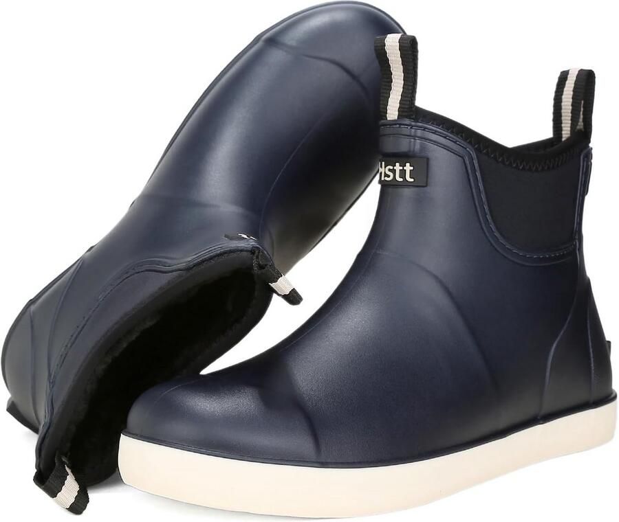 Warme Gevoerde Rubberlaarzen Heren Waterdicht & Antislip Geschikt voor Winter en Werk