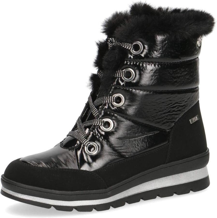 Warme gevoerde snowboots voor dames met waterafstotend membraan