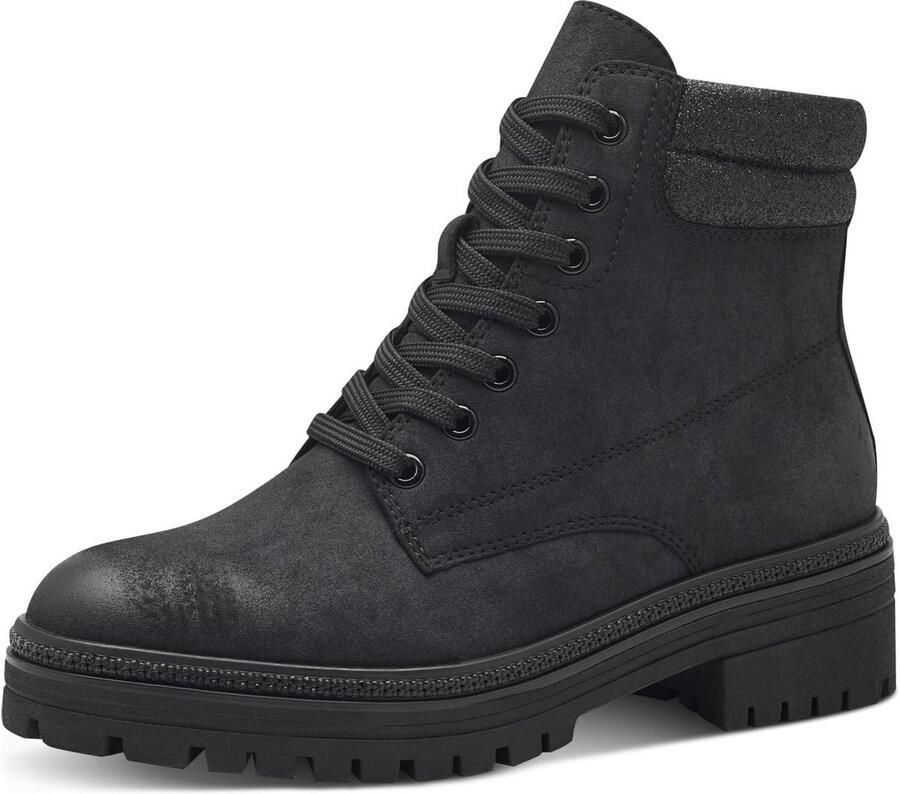 Warme Gevoerde Veterboots voor Dames Comfortabele en Modieuze Enkellaarzen
