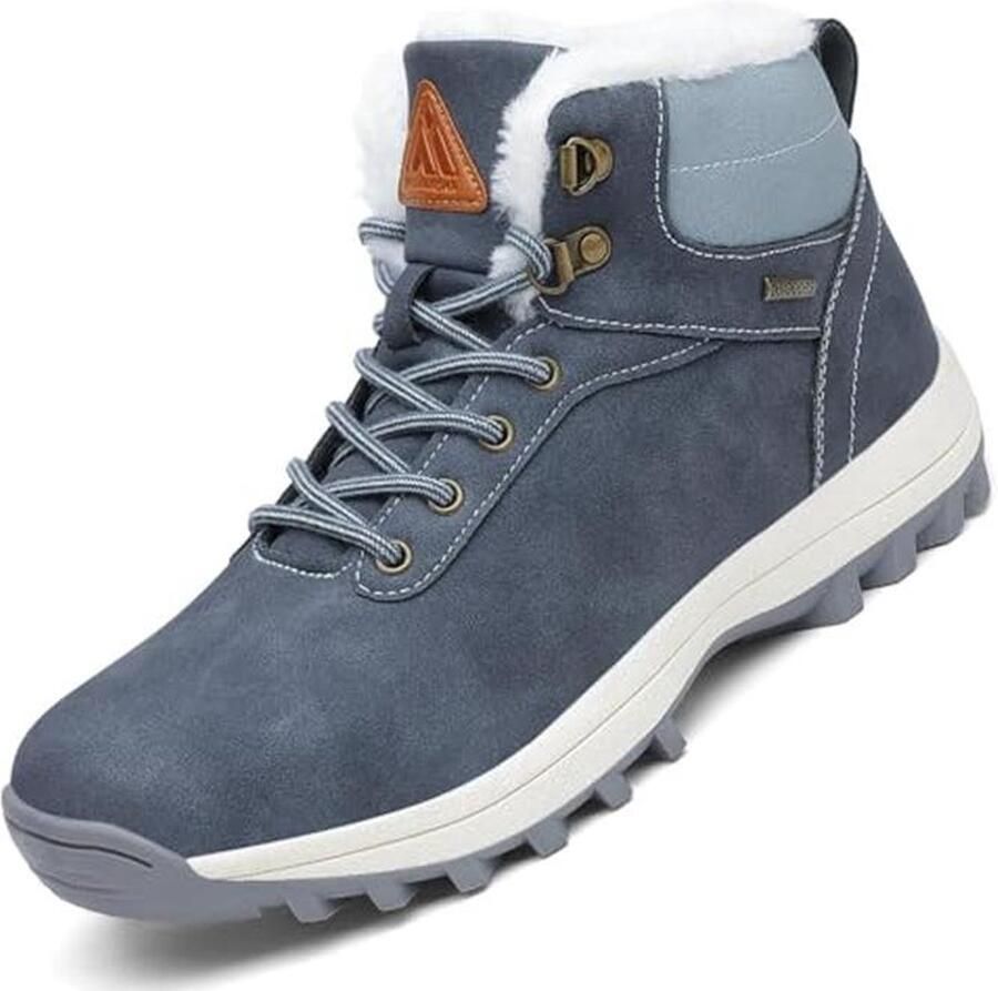 Warme Gevoerde Waterdichte Winterlaarzen voor en Trekking en Wandelschoenen in