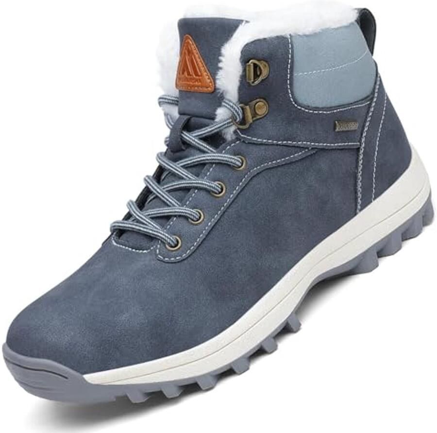 Warme Gevoerde Waterdichte Winterlaarzen voor en Trekking en Wandelschoenen in