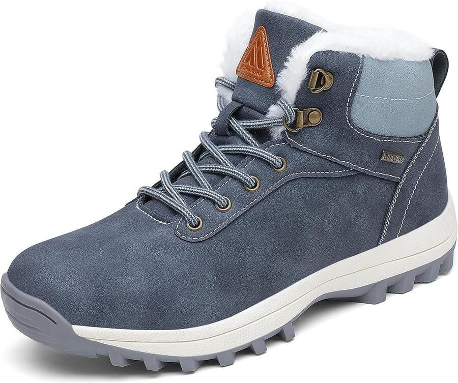 Warme gevoerde winterlaarzen voor en Outdoor sneeuwlaarzen