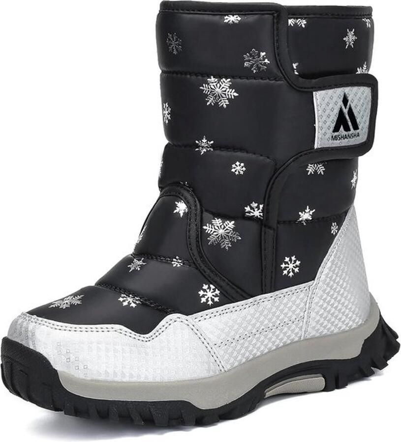 Warme gevoerde winterlaarzen voor kinderen Waterdicht en antislip t m