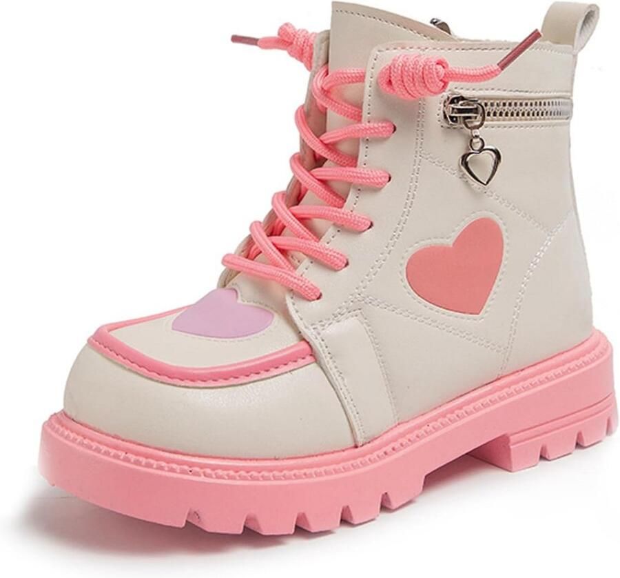 Warme Gevoerde Winterlaarzen voor Meisjes Antislip Buitenschoenen