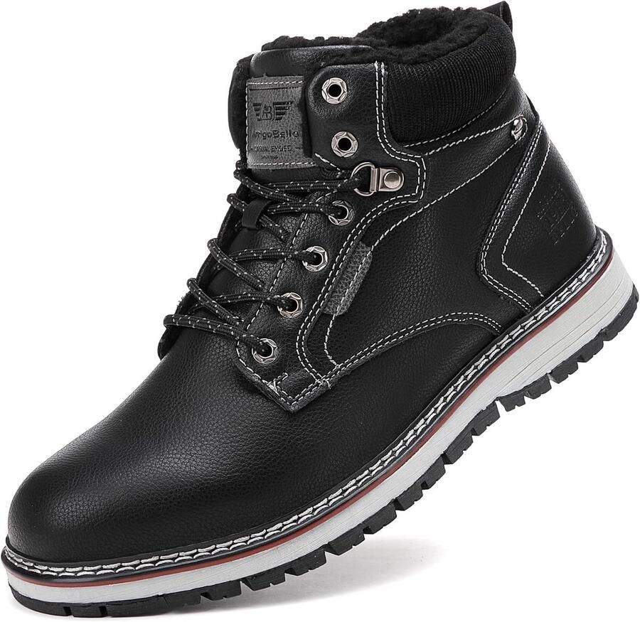 Warme Gevoerde Winterschoenen Heren Wandellaarzen Outdoor Trekking