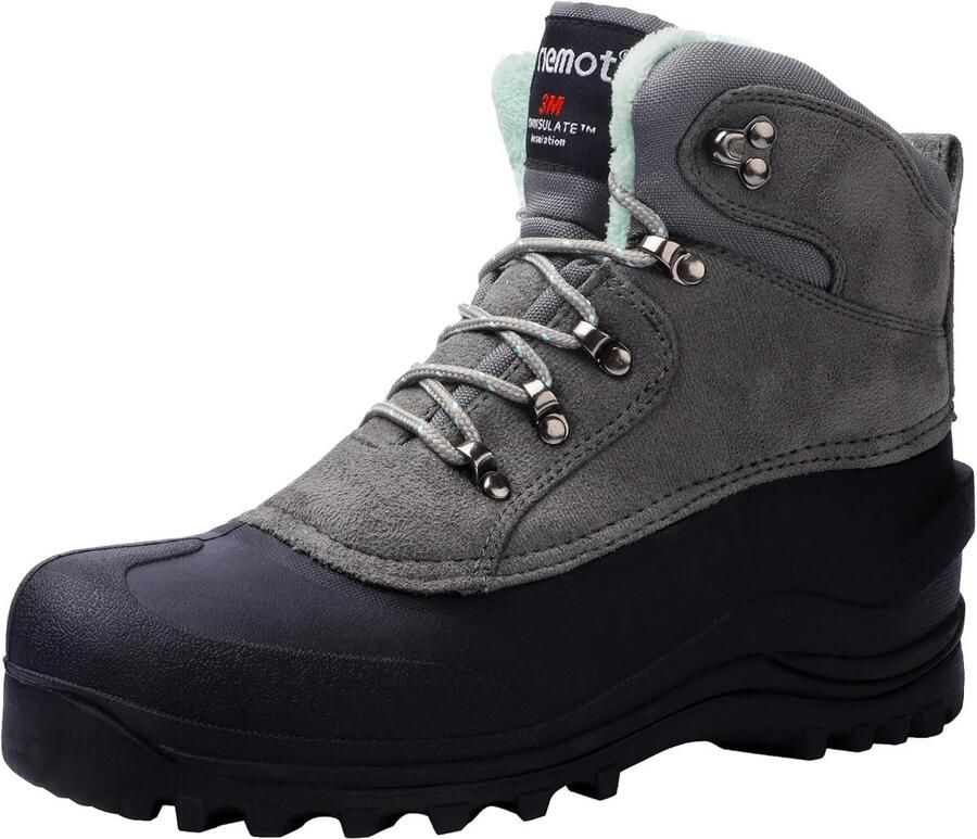 Waterdichte & Warme Snowboots voor en Lichtgewicht en Antislip Winterschoenen