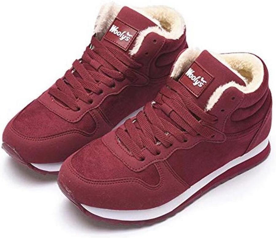 Warme Gevoerde Winterschoenen voor en Sneeuwlaarzen en Wandelschoenen voor Outdoor Activiteiten