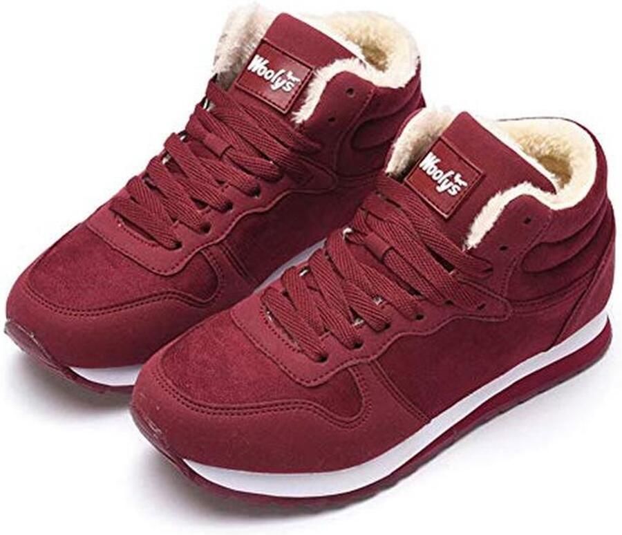 Warme Gevoerde Winterschoenen voor en Sneeuwlaarzen en Wandelschoenen voor Outdoor Activiteiten