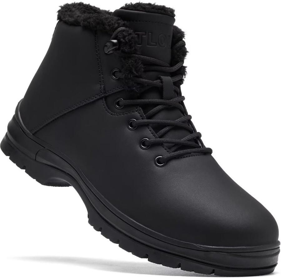 Warme gevoerde winterschoenen voor heren Waterdichte outdoor en wandellaarzen