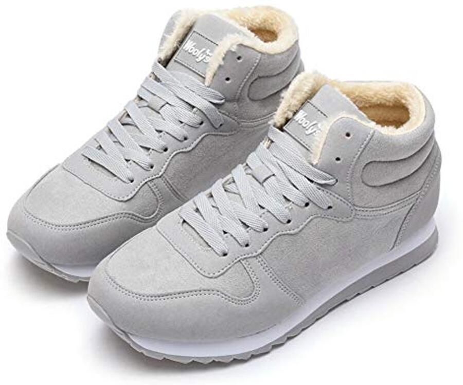 Warme Gevoerde Winterschoenen voor Uniseks Sneeuwlaarzen en Wandelschoenen voor Buiten