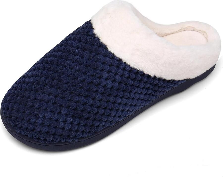 Warme en Sloffen met Memory Foam Comfortabele Huisschoenen