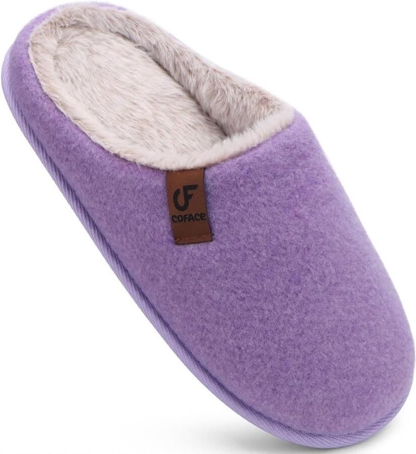 Warme Heren Huisslippers met Memory Foam Comfortabele Instapslippers Binnen en Buiten