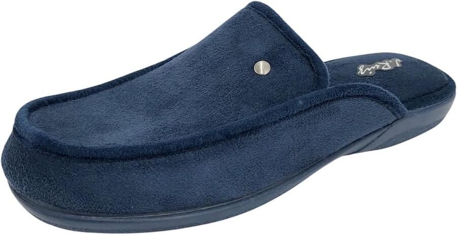 Warme Heren Pantoffels Binnenhuisslippers met Kurken Binnenzool Gemaakt in Spanje