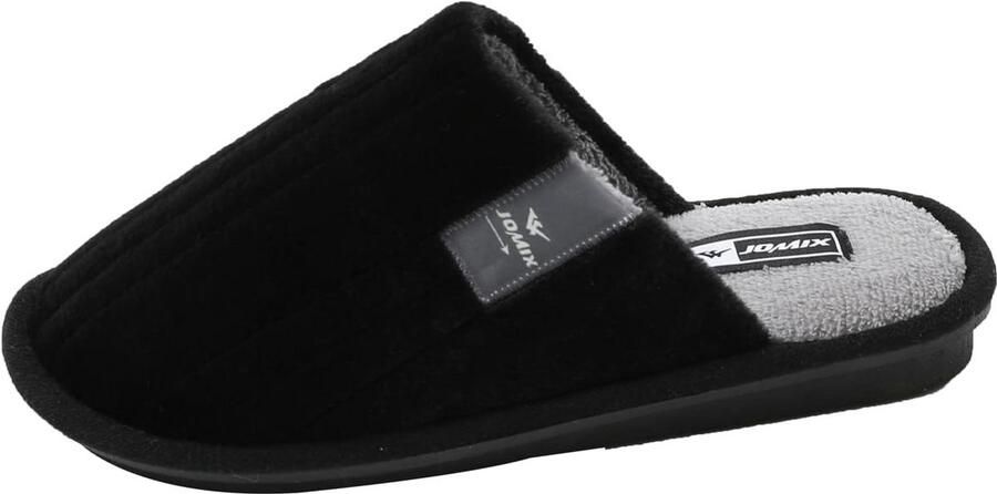 Warme Heren Pantoffels Winter met Veters Comfortabele Huisschoenen met Antislipzool