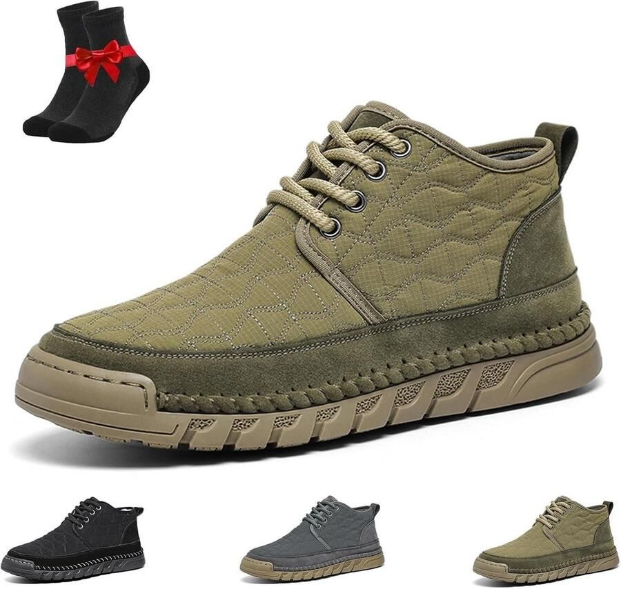 Warme Heren Snowboots Winterlaarzen Enkelhoog Lichtgewicht Waterdicht