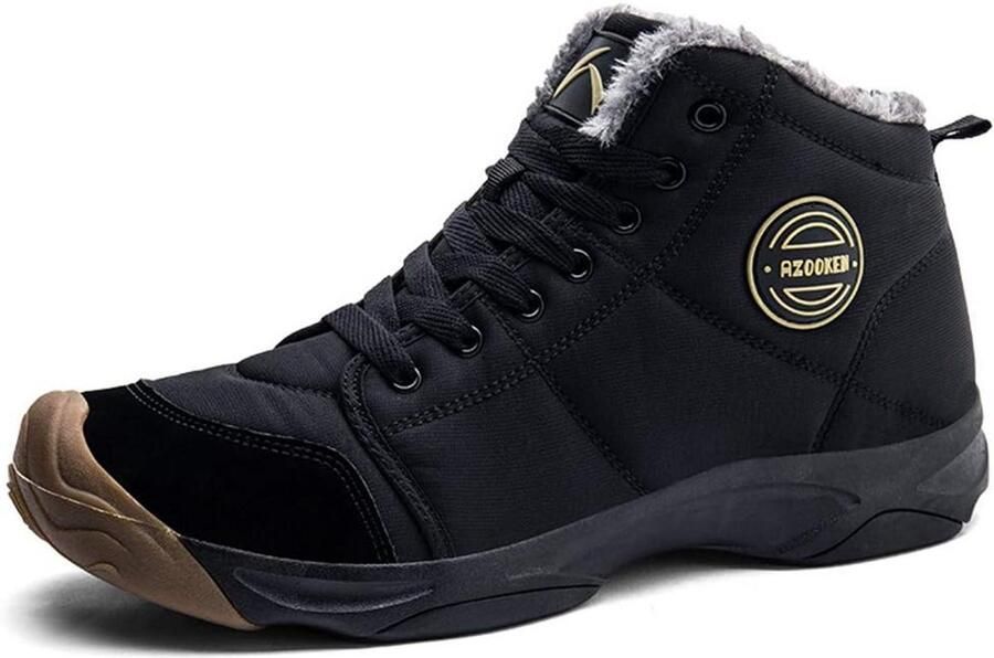 Warme Heren Snowboots Winterwerklaarzen Waterdicht en Antislip