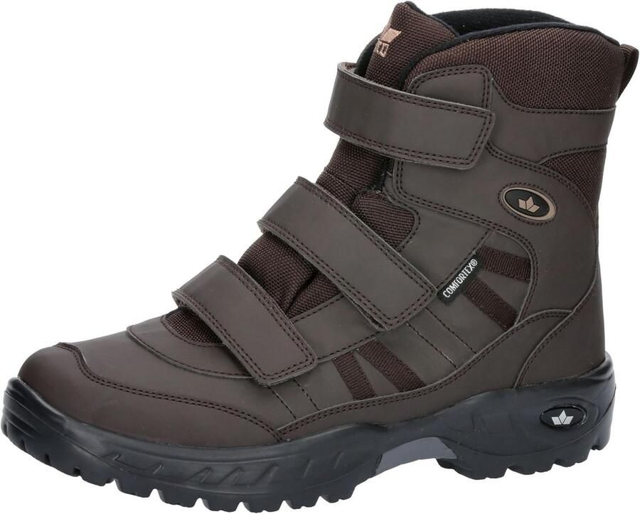 Heren Winter Snowboots Warm Gevoerd met Klittenband