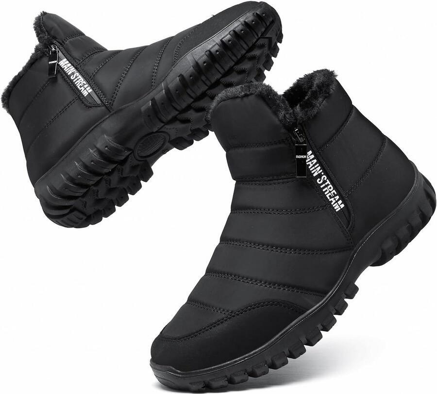 Warme Heren Winterlaarzen met Non-Slip Zool voor Wandelen en Buitenactiviteiten