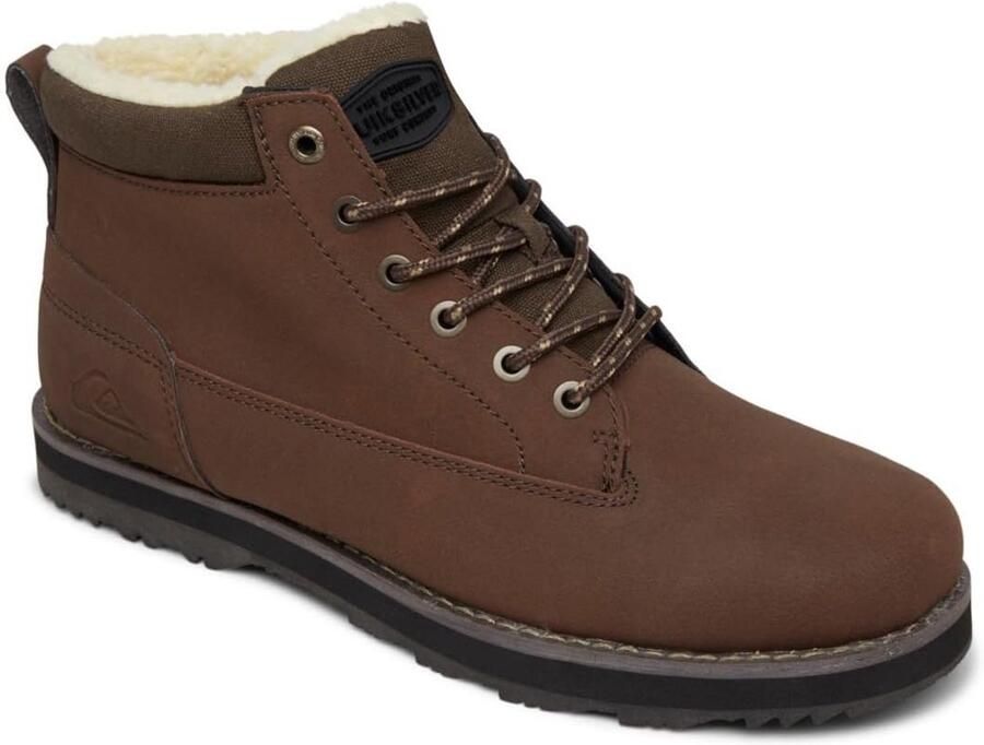 Warme Heren Winterlaarzen van Suède met Waterafstotende Coating