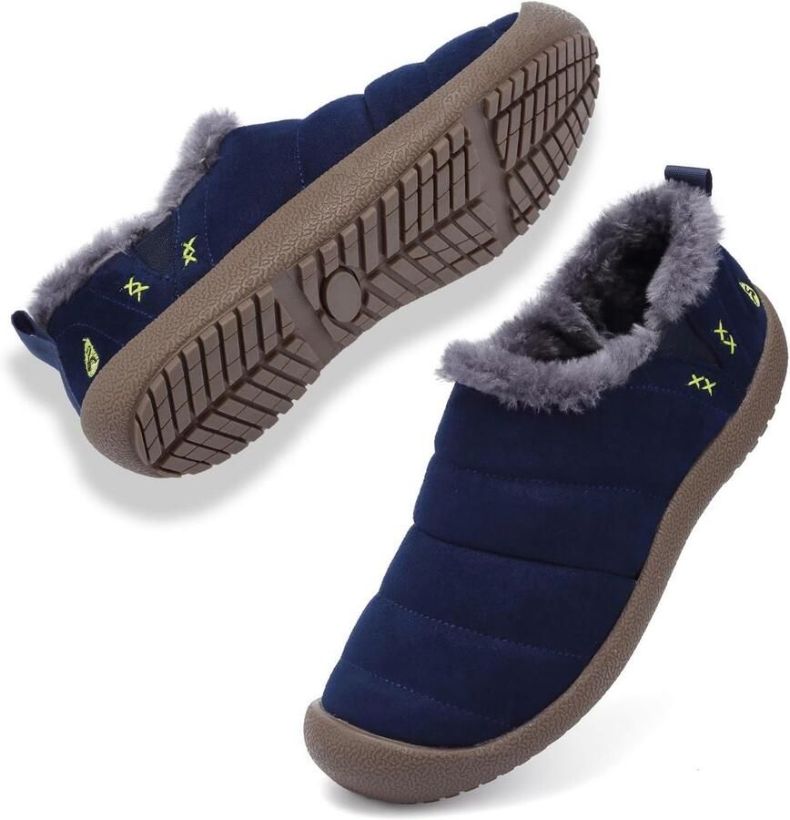 Warme Waterdichte Snowboots Heren Winterlaarzen met Zachte Voering en Antislipzool